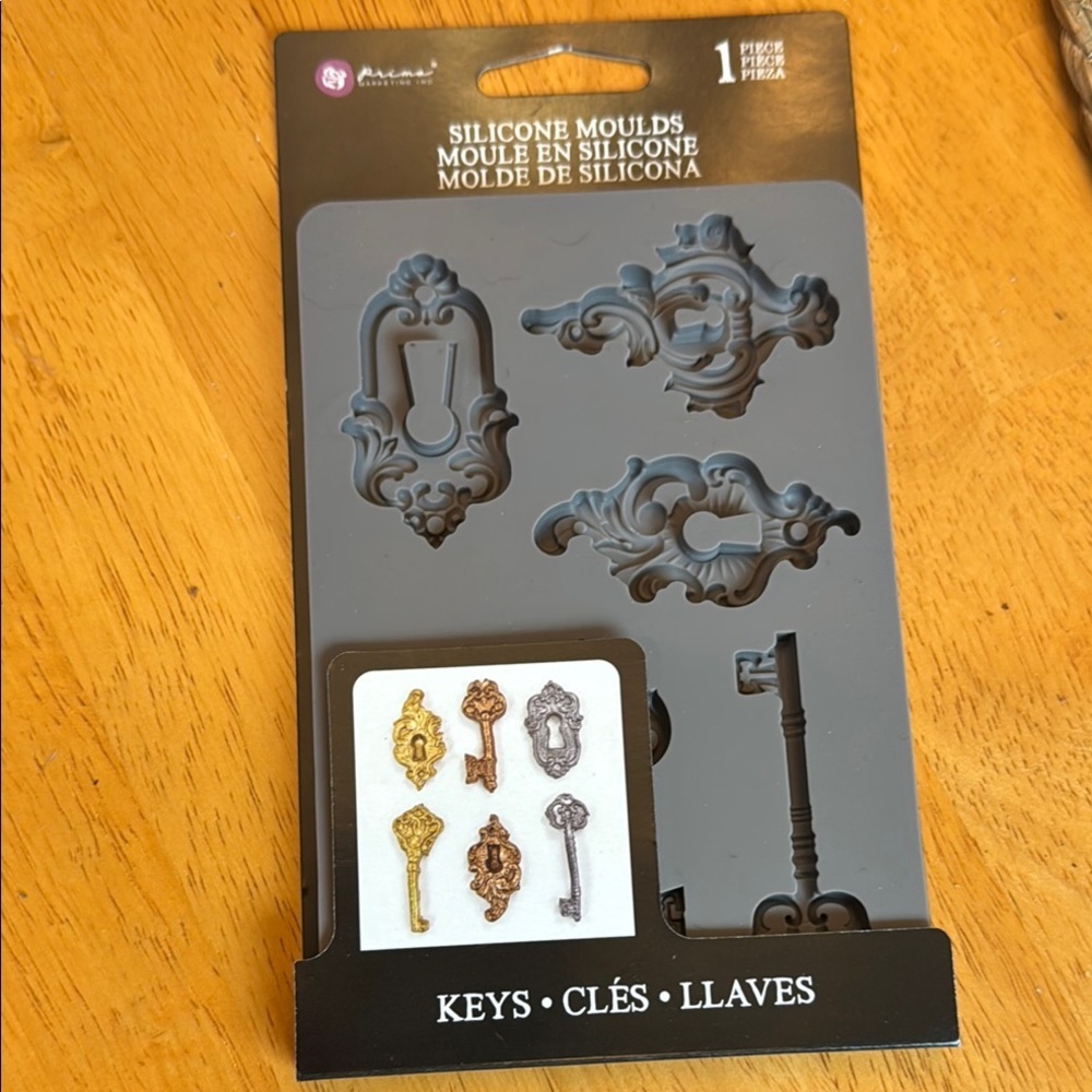 Prima Decorative Silicone Moulds for Keys and Locks - Picture 3 of 3